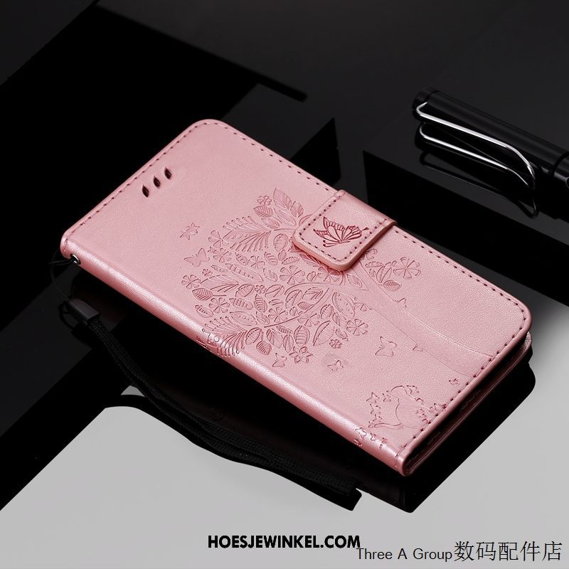 Oppo F9 Starry Hoesje Zacht Mobiele Telefoon Leren Etui, Oppo F9 Starry Hoesje Clamshell Anti-fall