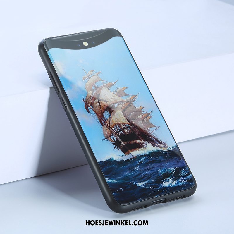 Oppo Find X Hoesje Hoes Bescherming Glas, Oppo Find X Hoesje Trend Chinese Stijl