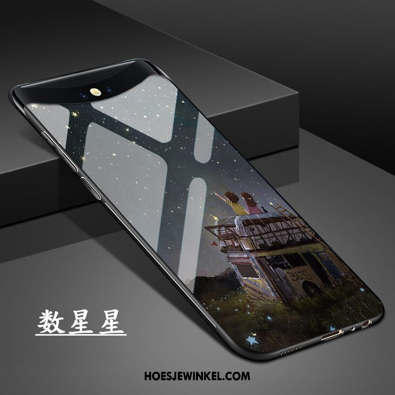 Oppo Find X Hoesje Mobiele Telefoon Hoes Siliconen, Oppo Find X Hoesje Trendy Merk Glas