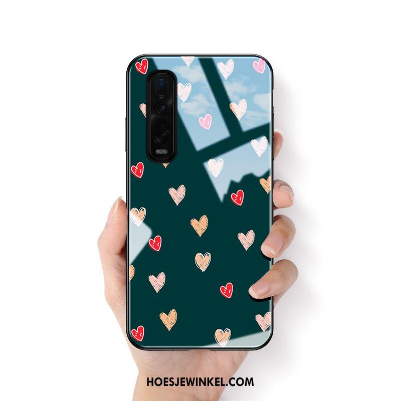 Oppo Find X2 Pro Hoesje All Inclusive Lovers Siliconen, Oppo Find X2 Pro Hoesje Scheppend Hanger