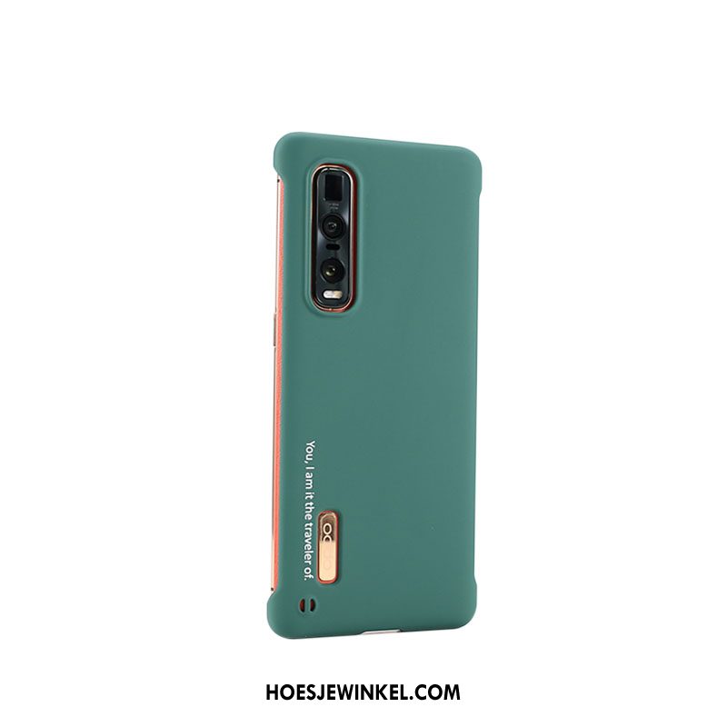 Oppo Find X2 Pro Hoesje Hoes Hard Bescherming, Oppo Find X2 Pro Hoesje Mini Groen