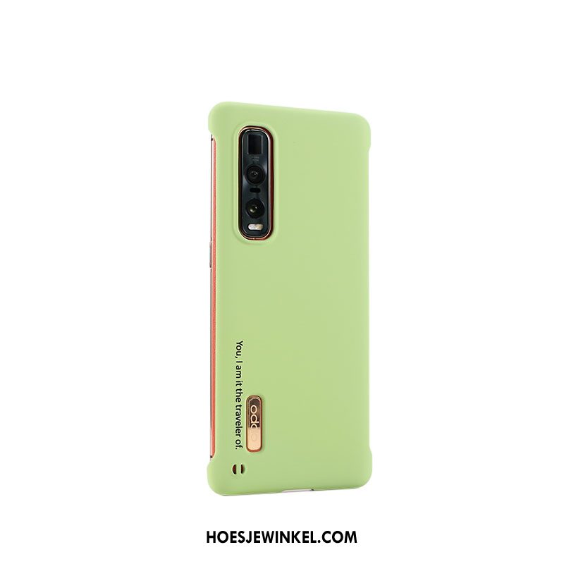 Oppo Find X2 Pro Hoesje Hoes Hard Bescherming, Oppo Find X2 Pro Hoesje Mini Groen