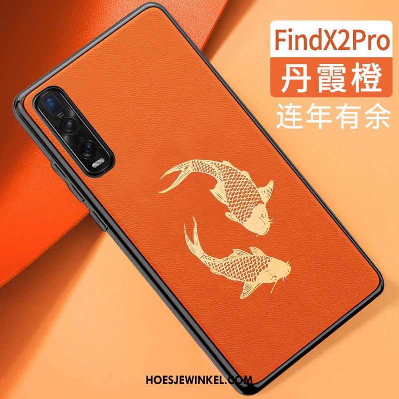 Oppo Find X2 Pro Hoesje Persoonlijk Hoes Groen, Oppo Find X2 Pro Hoesje Mobiele Telefoon Bescherming