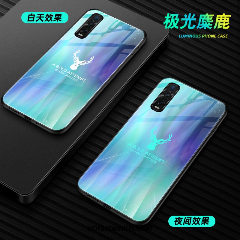 Oppo Find X2 Pro Hoesje Trendy Merk Siliconen Hoes, Oppo Find X2 Pro Hoesje Anti-fall Mobiele Telefoon