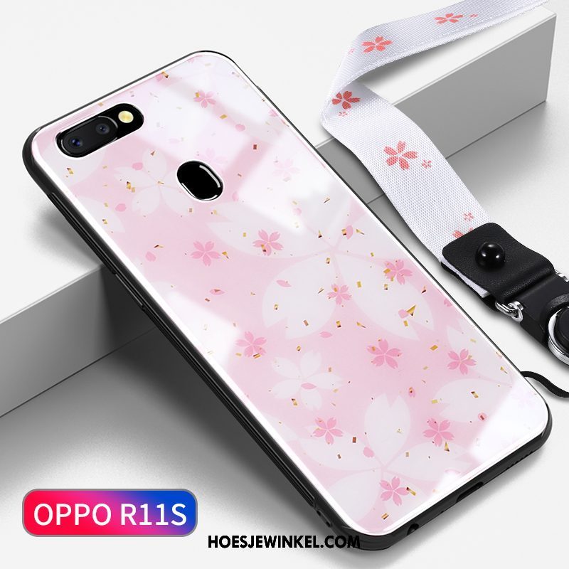 Oppo R11s Hoesje Hanger Dun Spotprent, Oppo R11s Hoesje Net Red All Inclusive