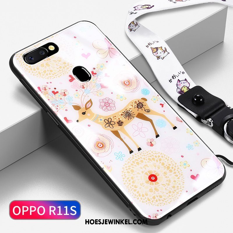 Oppo R11s Hoesje Hanger Dun Spotprent, Oppo R11s Hoesje Net Red All Inclusive