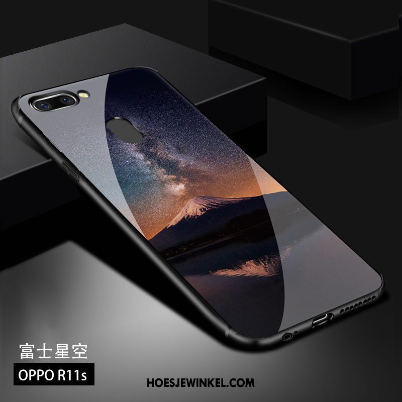 Oppo R11s Hoesje Mobiele Telefoon All Inclusive Anti-fall, Oppo R11s Hoesje Scheppend Dun