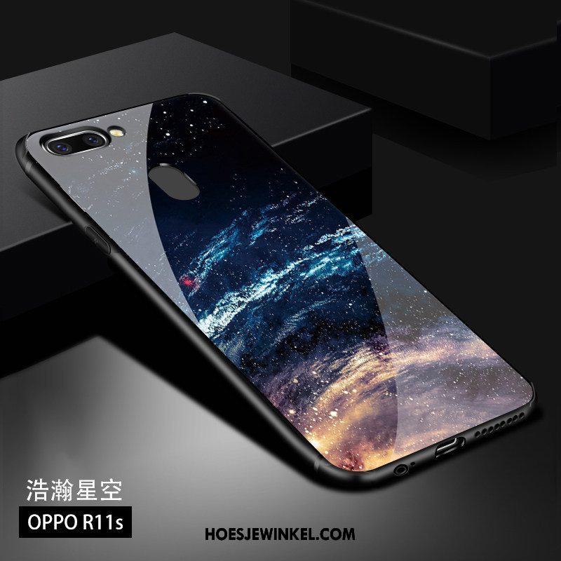 Oppo R11s Hoesje Mobiele Telefoon All Inclusive Anti-fall, Oppo R11s Hoesje Scheppend Dun