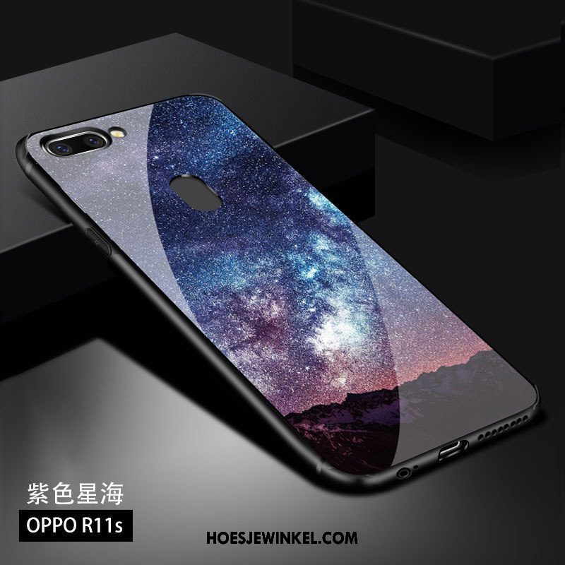 Oppo R11s Hoesje Mobiele Telefoon All Inclusive Anti-fall, Oppo R11s Hoesje Scheppend Dun