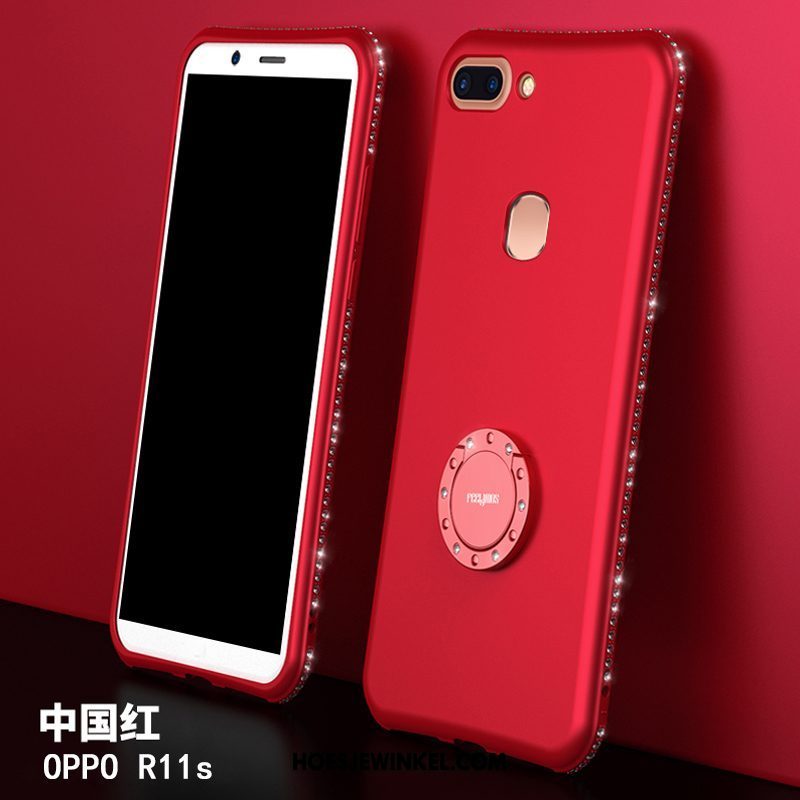 Oppo R11s Hoesje Net Red Scheppend Trend, Oppo R11s Hoesje Anti-fall Siliconen