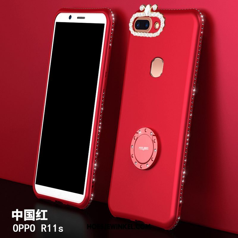 Oppo R11s Hoesje Net Red Scheppend Trend, Oppo R11s Hoesje Anti-fall Siliconen