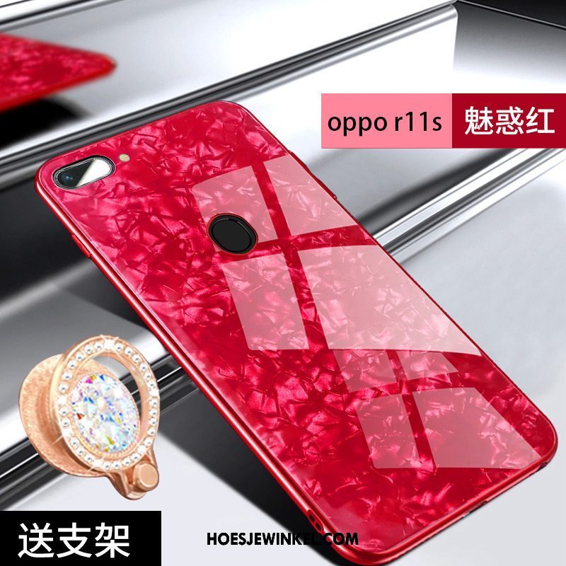 Oppo R11s Hoesje Nieuw Mobiele Telefoon Hoes, Oppo R11s Hoesje Rood Trend