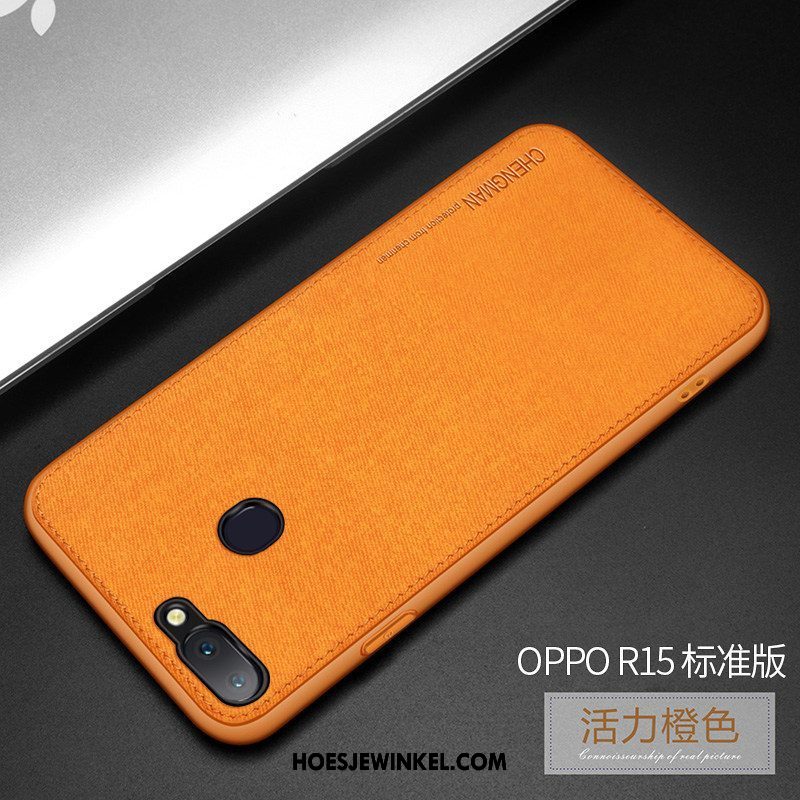 Oppo R15 Hoesje Dun Nieuw Doek, Oppo R15 Hoesje All Inclusive Ster