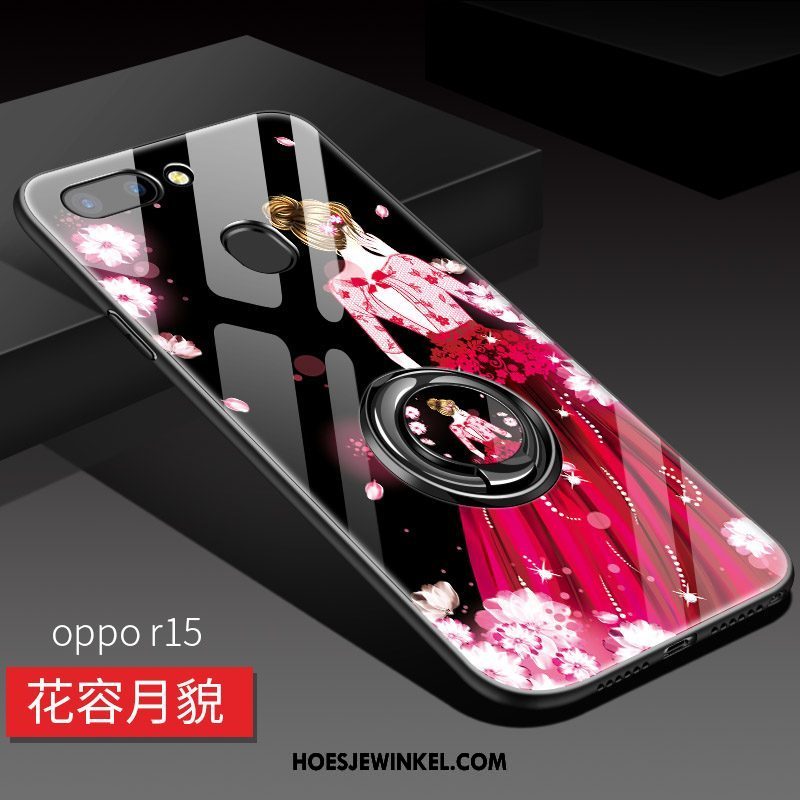 Oppo R15 Hoesje Hoes All Inclusive Trend, Oppo R15 Hoesje Geel Anti-fall