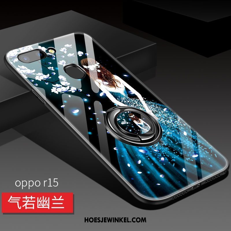 Oppo R15 Hoesje Hoes All Inclusive Trend, Oppo R15 Hoesje Geel Anti-fall