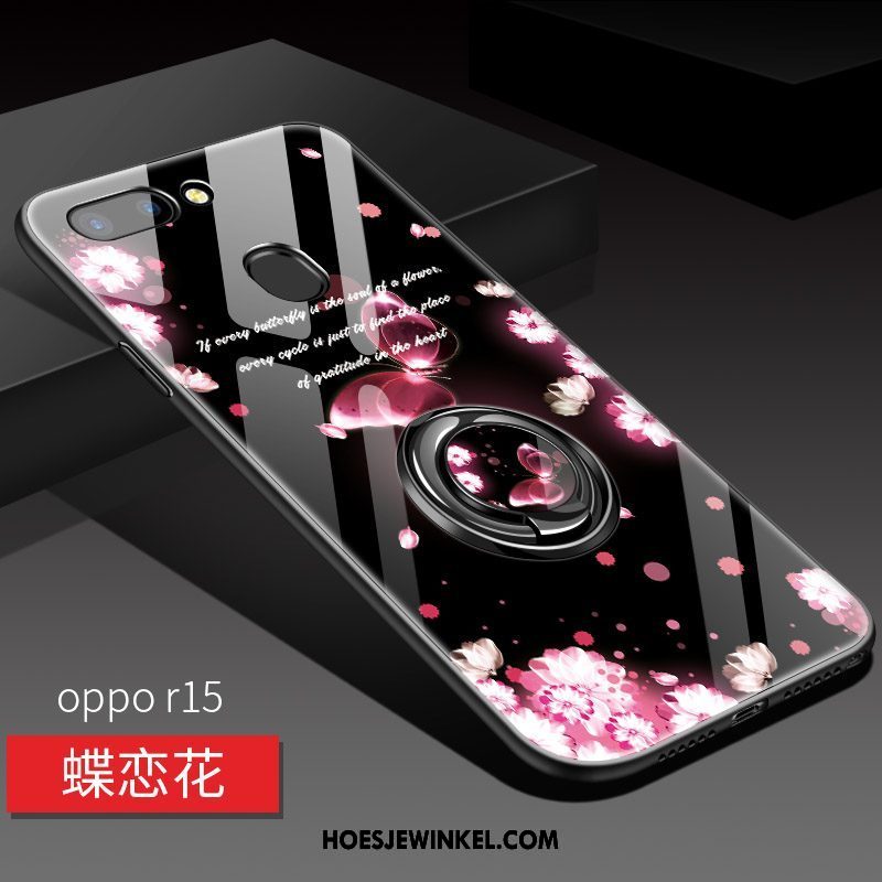 Oppo R15 Hoesje Hoes All Inclusive Trend, Oppo R15 Hoesje Geel Anti-fall