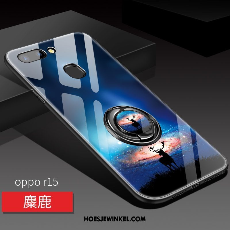 Oppo R15 Hoesje Hoes All Inclusive Trend, Oppo R15 Hoesje Geel Anti-fall