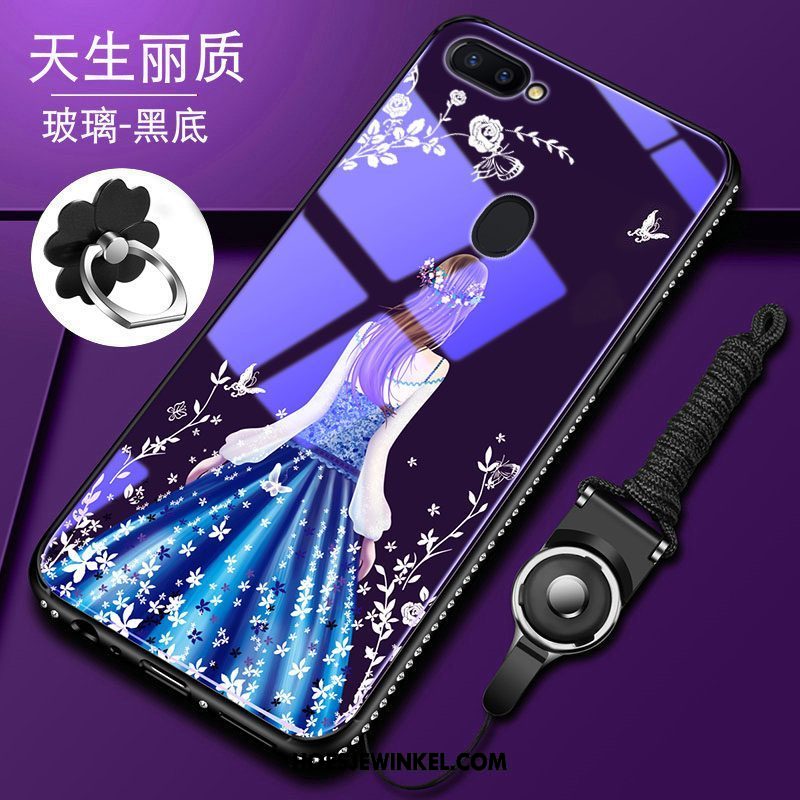 Oppo R15 Hoesje Hoes Trend Anti-fall, Oppo R15 Hoesje Bescherming Rood