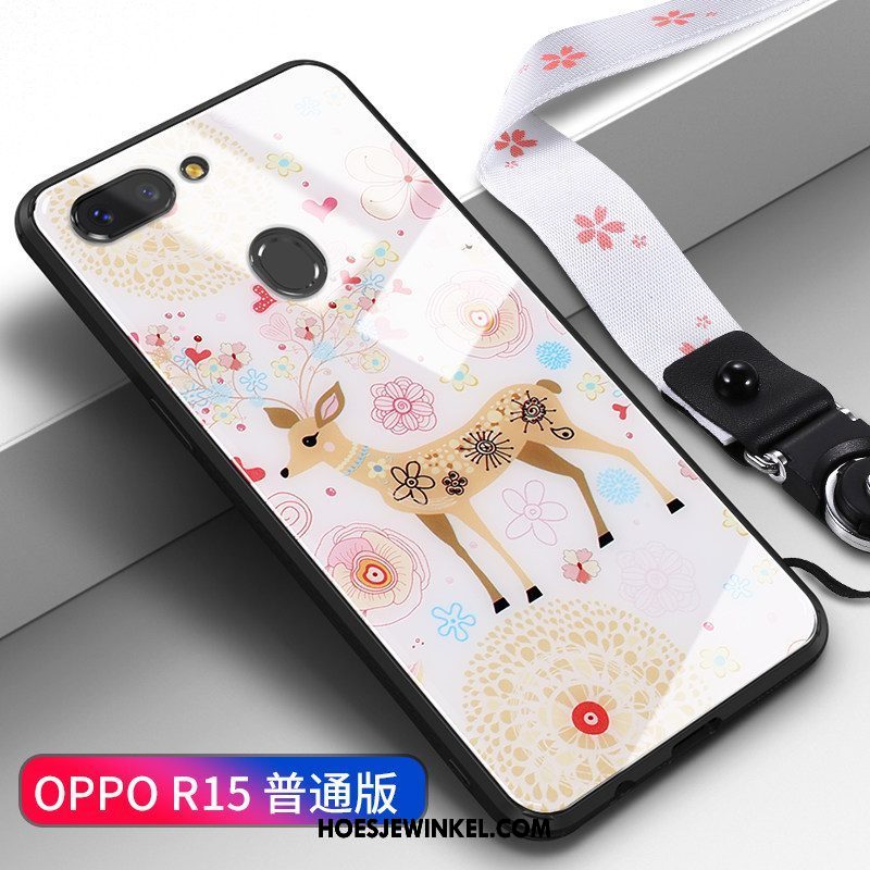 Oppo R15 Hoesje Scheppend Trend Siliconen, Oppo R15 Hoesje Ster Mobiele Telefoon