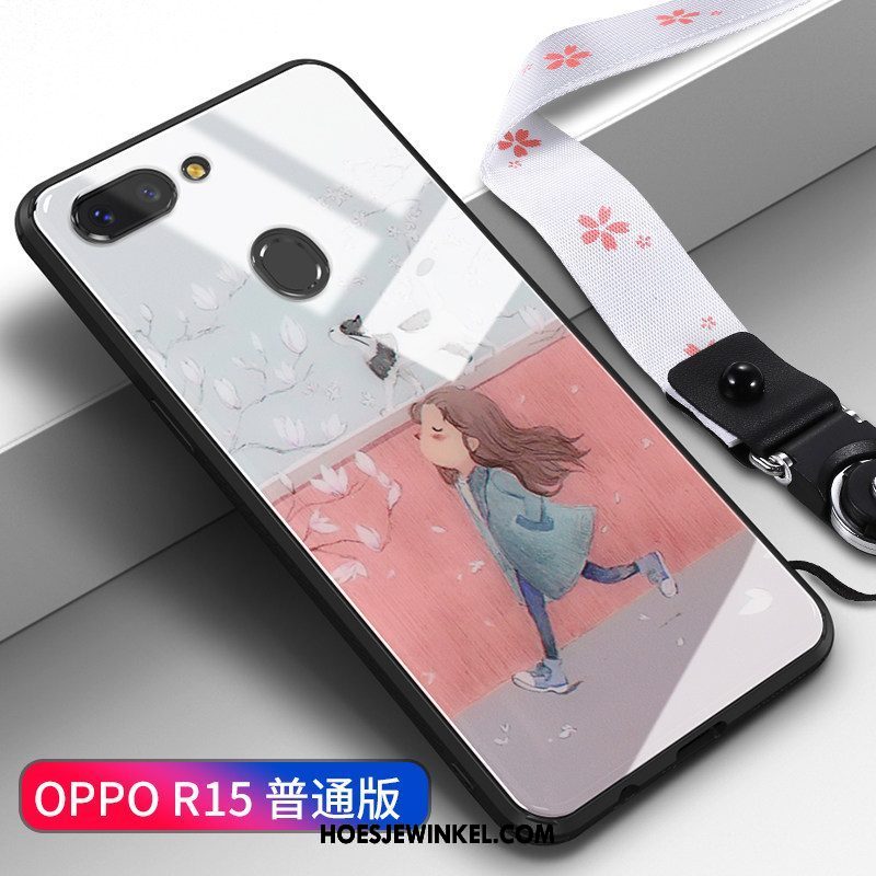 Oppo R15 Hoesje Scheppend Trend Siliconen, Oppo R15 Hoesje Ster Mobiele Telefoon