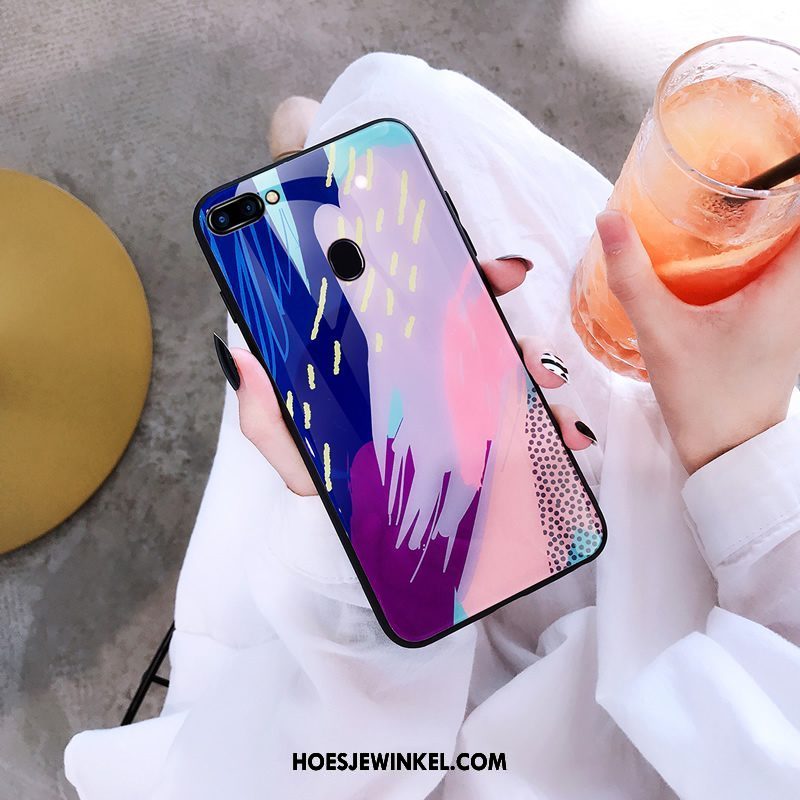 Oppo R15 Pro Hoesje All Inclusive Scheppend Net Red, Oppo R15 Pro Hoesje Persoonlijk Trendy Merk