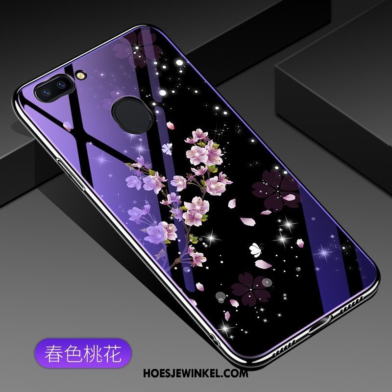 Oppo R15 Pro Hoesje Blauw All Inclusive Bescherming, Oppo R15 Pro Hoesje Mobiele Telefoon Lucky