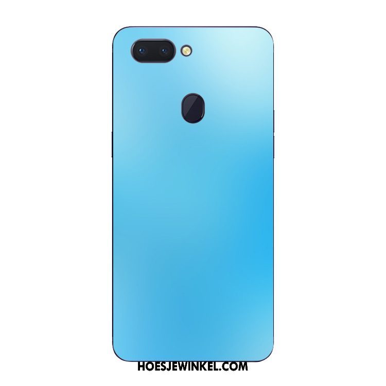 Oppo R15 Pro Hoesje Kunst Wit Eenvoudige, Oppo R15 Pro Hoesje Siliconen Persoonlijk