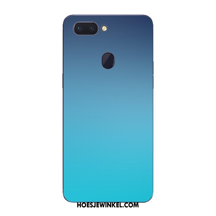 Oppo R15 Pro Hoesje Kunst Wit Eenvoudige, Oppo R15 Pro Hoesje Siliconen Persoonlijk