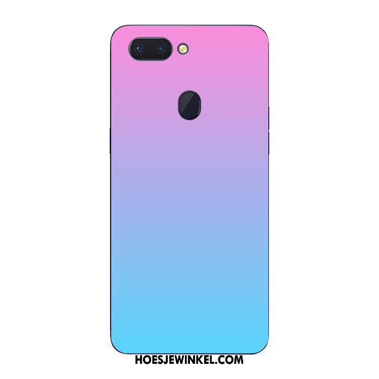 Oppo R15 Pro Hoesje Kunst Wit Eenvoudige, Oppo R15 Pro Hoesje Siliconen Persoonlijk