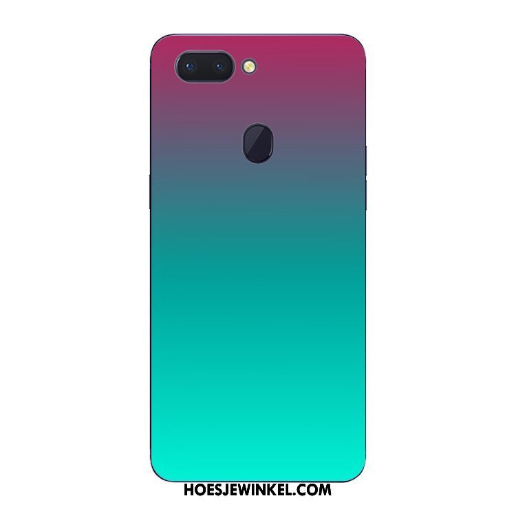 Oppo R15 Pro Hoesje Kunst Wit Eenvoudige, Oppo R15 Pro Hoesje Siliconen Persoonlijk