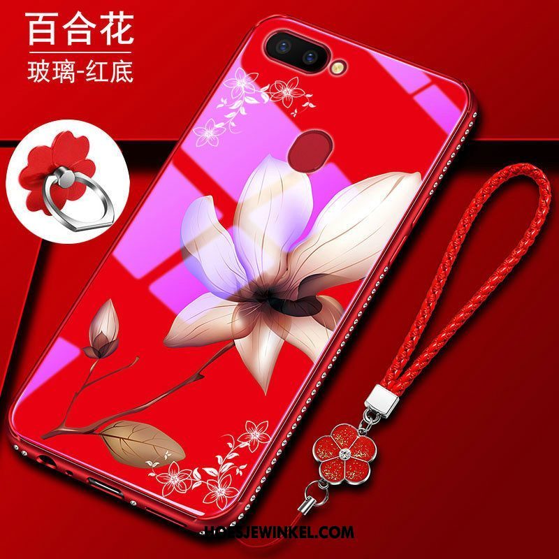 Oppo R15 Pro Hoesje Rood Anti-fall Mobiele Telefoon, Oppo R15 Pro Hoesje Hoes All Inclusive