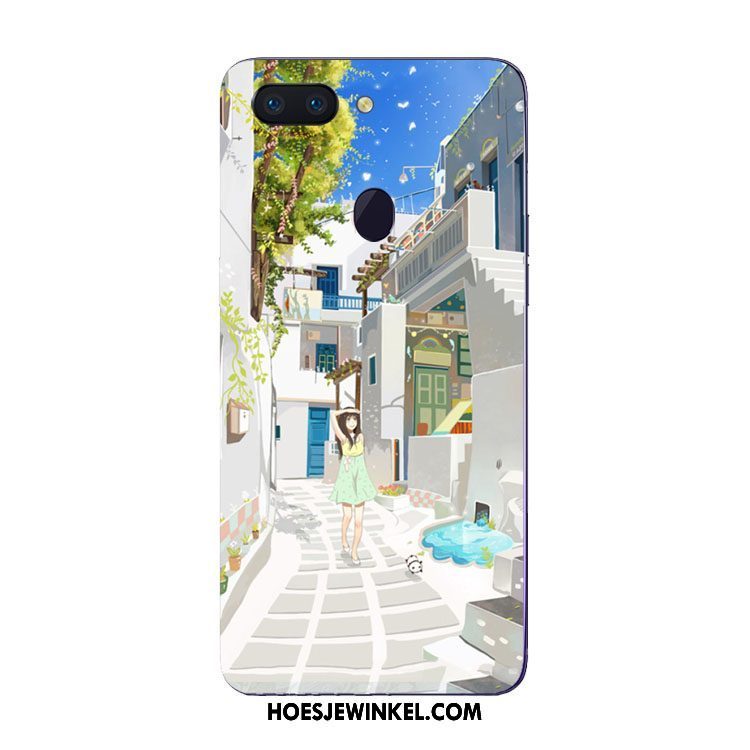 Oppo R15 Pro Hoesje Vintage Mobiele Telefoon Zacht, Oppo R15 Pro Hoesje Hoes Geschilderd