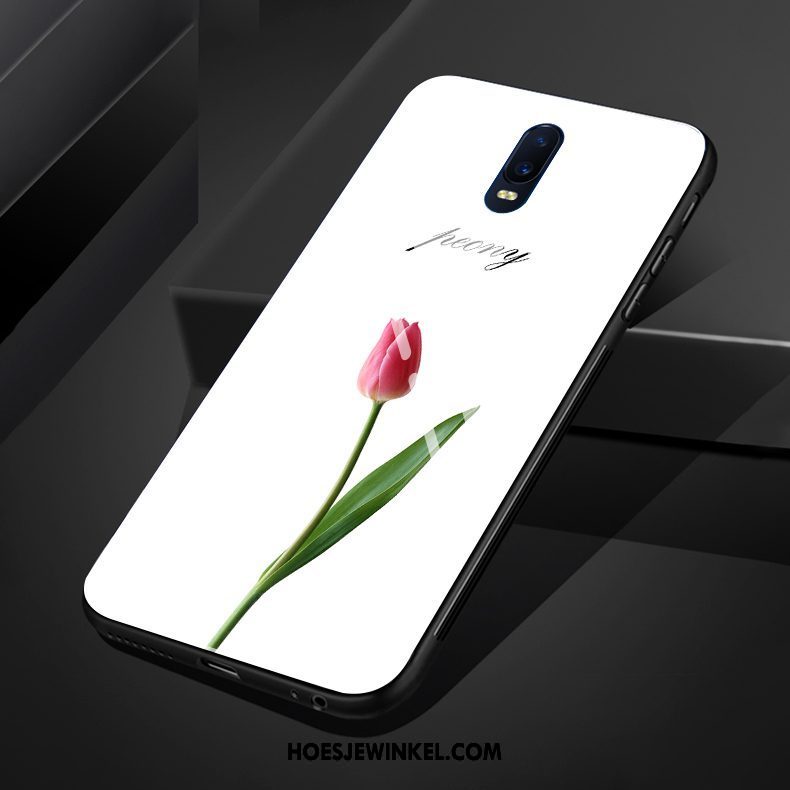 Oppo R17 Hoesje Anti-fall Kunst Roze, Oppo R17 Hoesje Mobiele Telefoon Bloemen