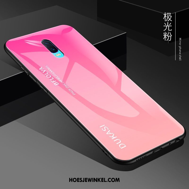 Oppo R17 Hoesje Anti-fall Spiegel All Inclusive, Oppo R17 Hoesje Siliconen Verloop