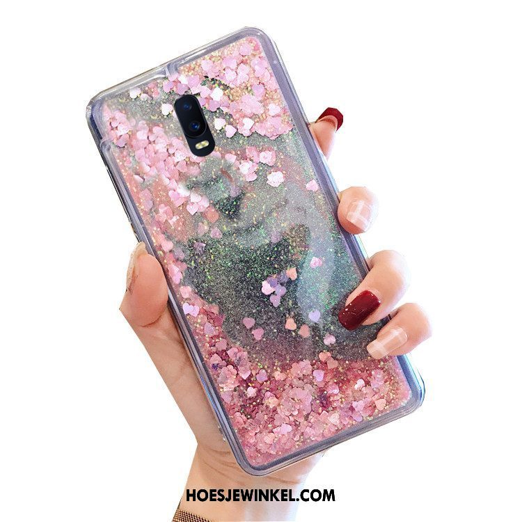 Oppo R17 Hoesje Gekleurde Goud Mobiele Telefoon, Oppo R17 Hoesje Hoes Roze