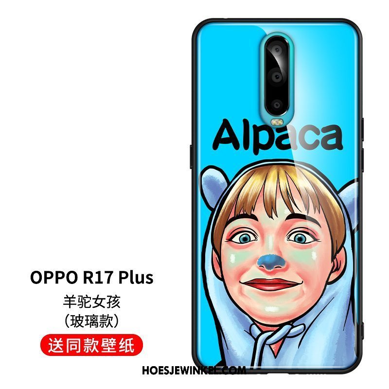 Oppo R17 Hoesje Nieuw Mobiele Telefoon Mooie, Oppo R17 Hoesje Blauw Zacht