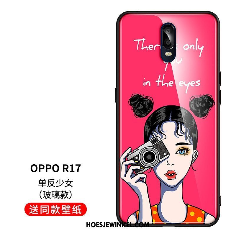 Oppo R17 Hoesje Nieuw Mobiele Telefoon Mooie, Oppo R17 Hoesje Blauw Zacht