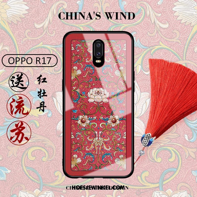 Oppo R17 Hoesje Paleis Groen Hoes, Oppo R17 Hoesje Bescherming Wind