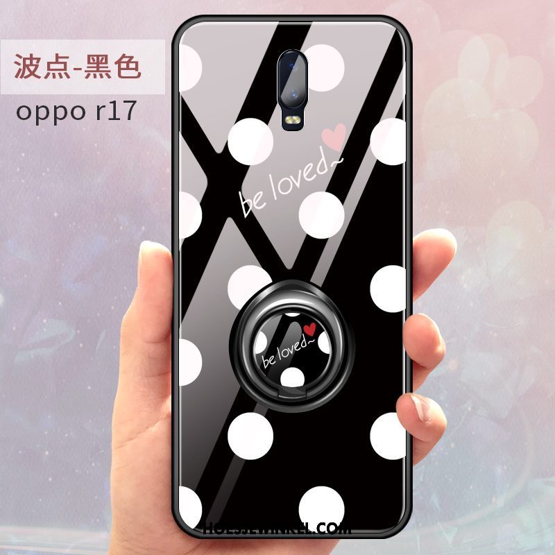 Oppo R17 Hoesje Ring Mobiele Telefoon Dun, Oppo R17 Hoesje Ondersteuning Anti-fall