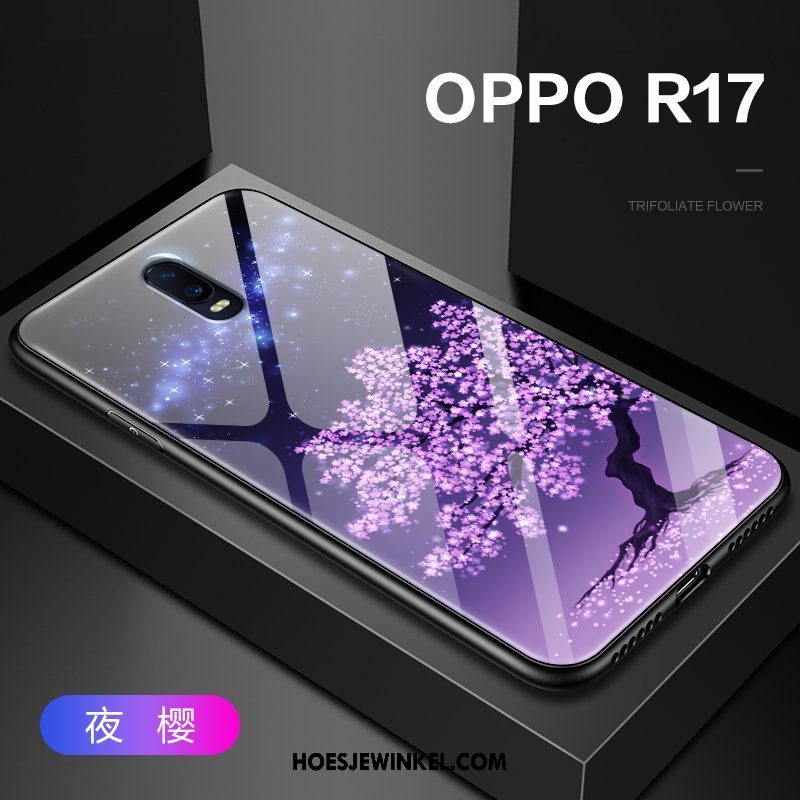 Oppo R17 Hoesje Scheppend Trendy Merk Mobiele Telefoon, Oppo R17 Hoesje Anti-fall All Inclusive