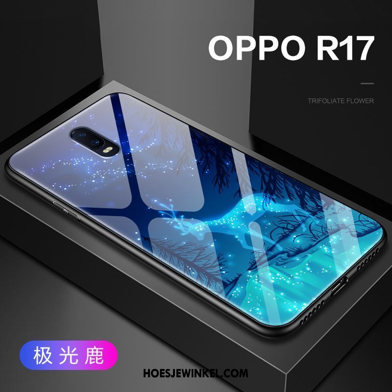 Oppo R17 Hoesje Scheppend Trendy Merk Mobiele Telefoon, Oppo R17 Hoesje Anti-fall All Inclusive