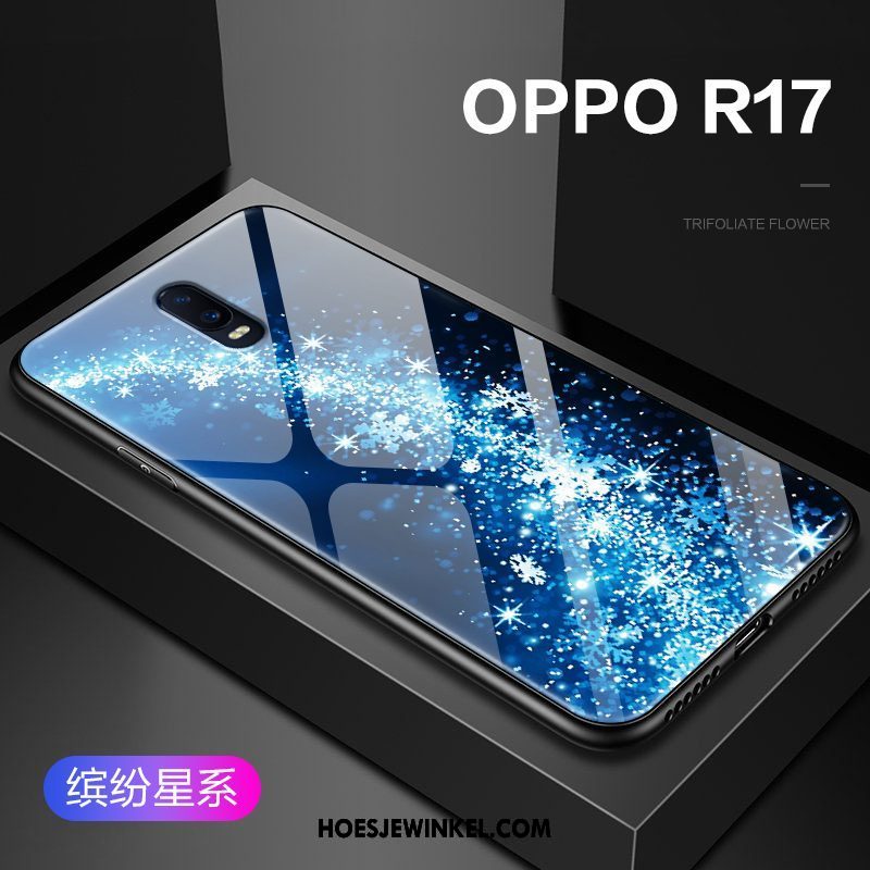 Oppo R17 Hoesje Scheppend Trendy Merk Mobiele Telefoon, Oppo R17 Hoesje Anti-fall All Inclusive