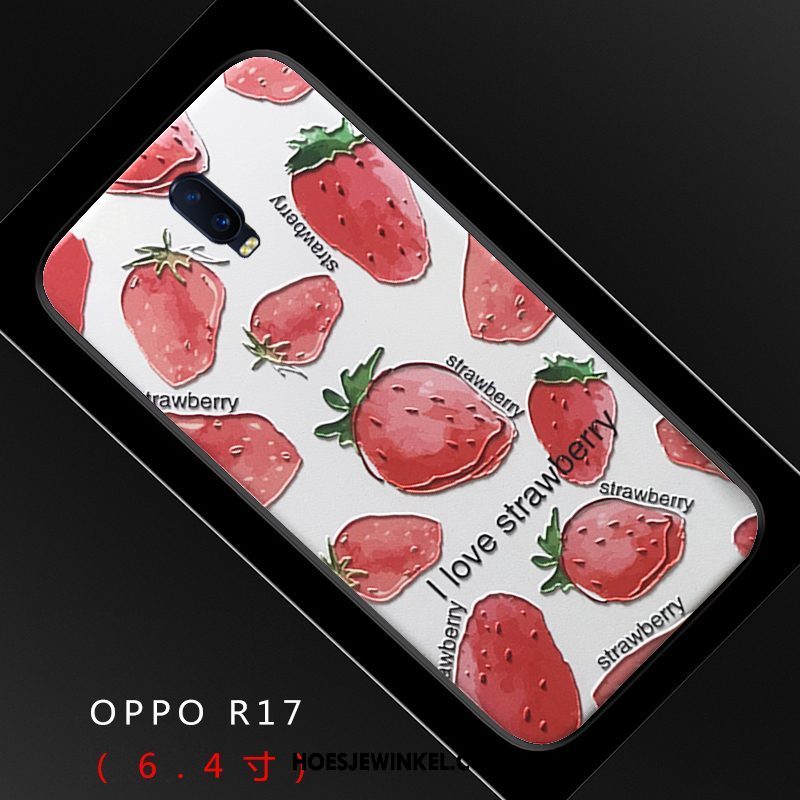 Oppo R17 Hoesje Schrobben Hard Mini, Oppo R17 Hoesje Mobiele Telefoon Persoonlijk