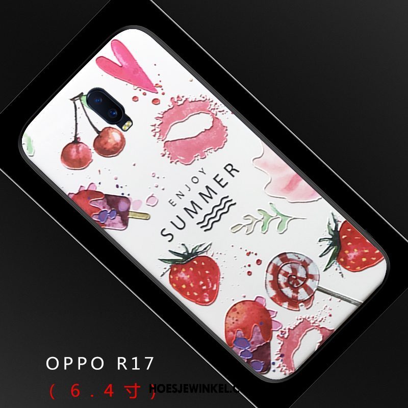 Oppo R17 Hoesje Schrobben Hard Mini, Oppo R17 Hoesje Mobiele Telefoon Persoonlijk