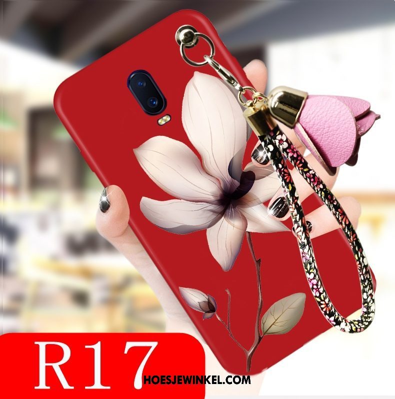 Oppo R17 Hoesje Schrobben Trend Net Red, Oppo R17 Hoesje Nieuw Anti-fall