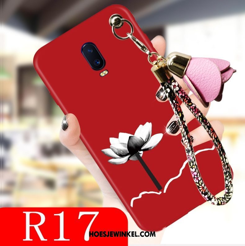 Oppo R17 Hoesje Schrobben Trend Net Red, Oppo R17 Hoesje Nieuw Anti-fall