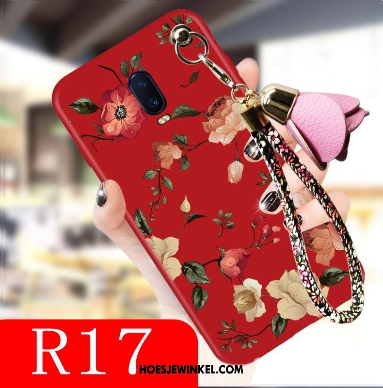 Oppo R17 Hoesje Schrobben Trend Net Red, Oppo R17 Hoesje Nieuw Anti-fall