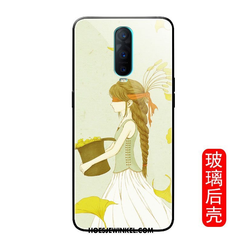 Oppo R17 Pro Hoesje All Inclusive Kunst Wind, Oppo R17 Pro Hoesje Glas Spiegel