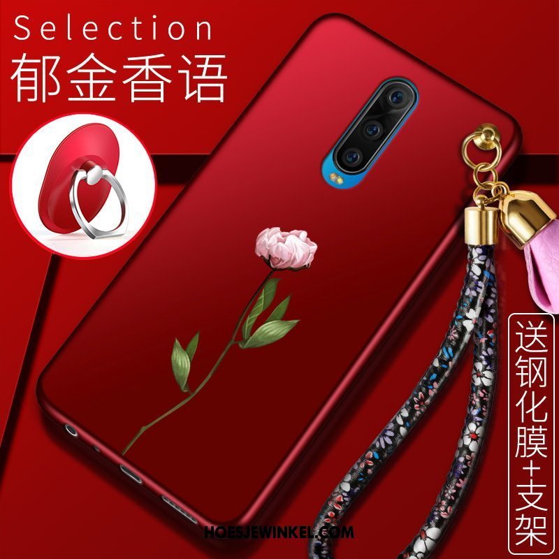 Oppo R17 Pro Hoesje All Inclusive Siliconen Trend, Oppo R17 Pro Hoesje Bescherming Zwart