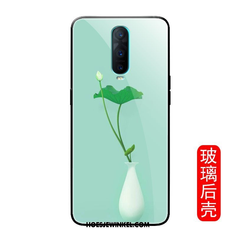 Oppo R17 Pro Hoesje Glas All Inclusive Met De Hand, Oppo R17 Pro Hoesje Vers Eenvoudige